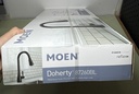 MOEN Doherty Single Handle Pull-Down Sprayer Kitchen Faucet Matte Black 87260BL price