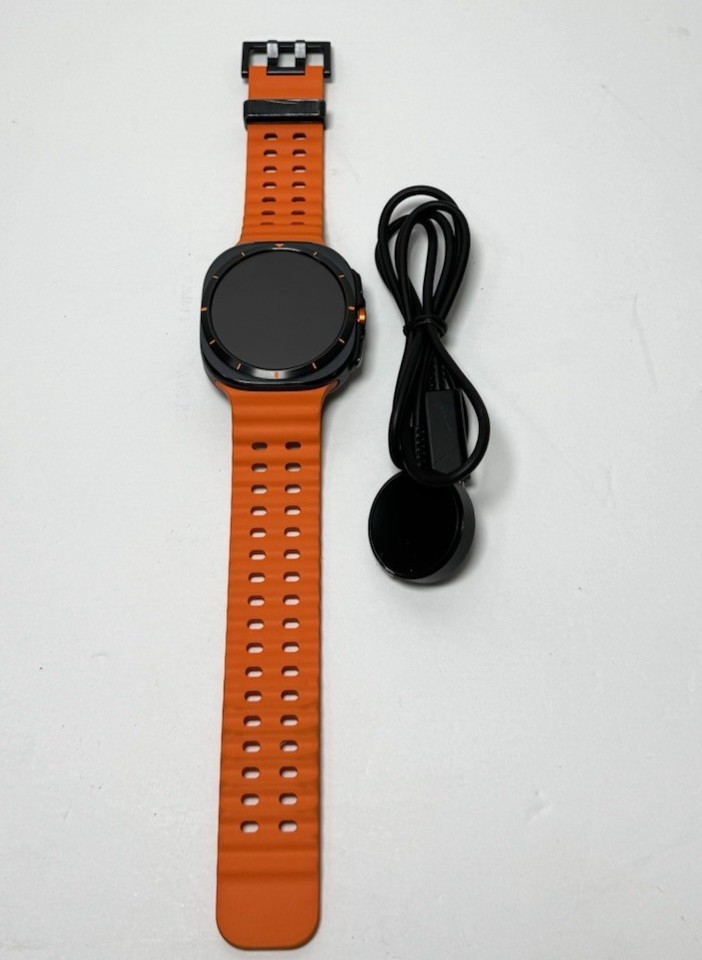 Samsung Galaxy Ultra 47mm Titanium Gray GPS +LTE Smartwatch SM-L705U-Unlocked #9