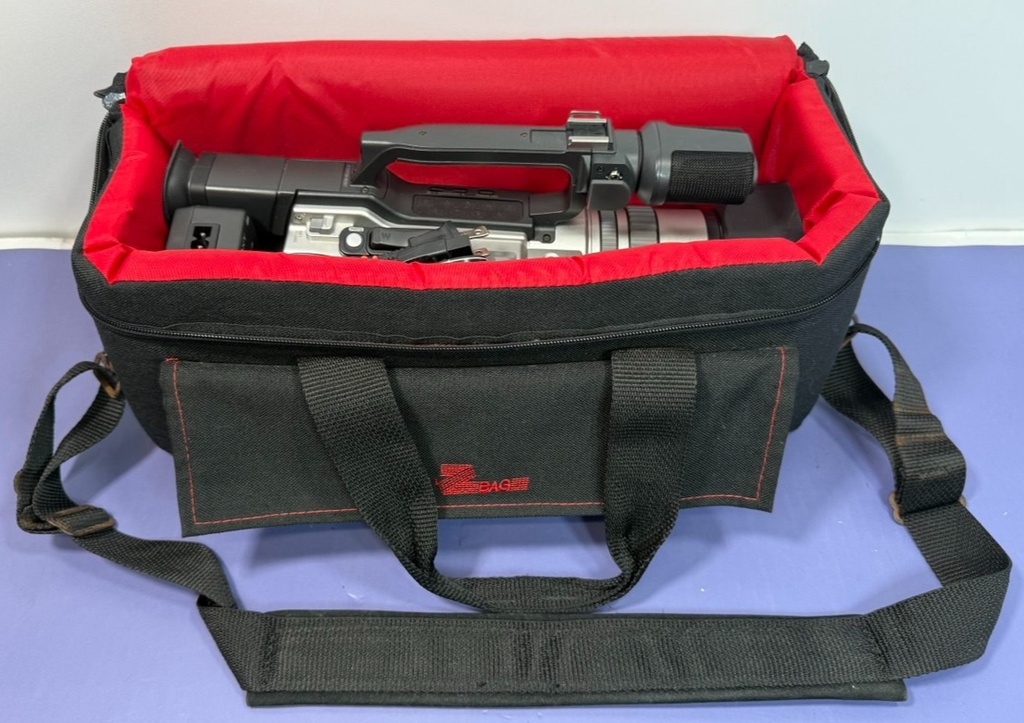 Sony DCR-VX2000 3CCD MiniDV Camcorder w/ Charger, Battery, Tape, Cables & Bag #20