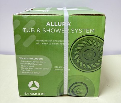 Symmons S7602STNRP Allura Tub and Shower Trim Package-New Sealed #1