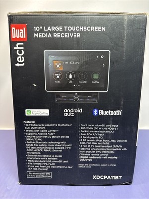 Dual Electronics XDCPA11BT 10" Double DIN Car Stereo #1