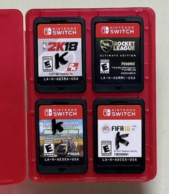 Nintendo Switch Neon Yellow Bundle w/ 4 Games + Mario Odyssey Case & Charger #7