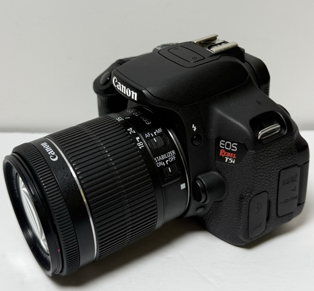 Canon EOS Rebel T5i with EF-S 18-55mm Lens+ Charger, battery, strap #11