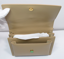 Saint Laurent Sunset Medium Bag Latte Cream Leather Gold Logo COA – photo-1
