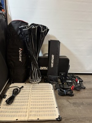 Aputure Amaran F22x 2x2 Bi-Color LED Mat Kit + Aputure Light Dome II #6