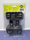 Ryobi PBP2005 ONE+ Battery 18-Volt Lithium-Ion 4.0 Ah (2-Pack) - SAME DAY SHIP! used