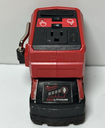 Milwaukee 2846-20 M18 175W TOP-OFF Compact Inverter Power Supply w/ 5ah Battery used