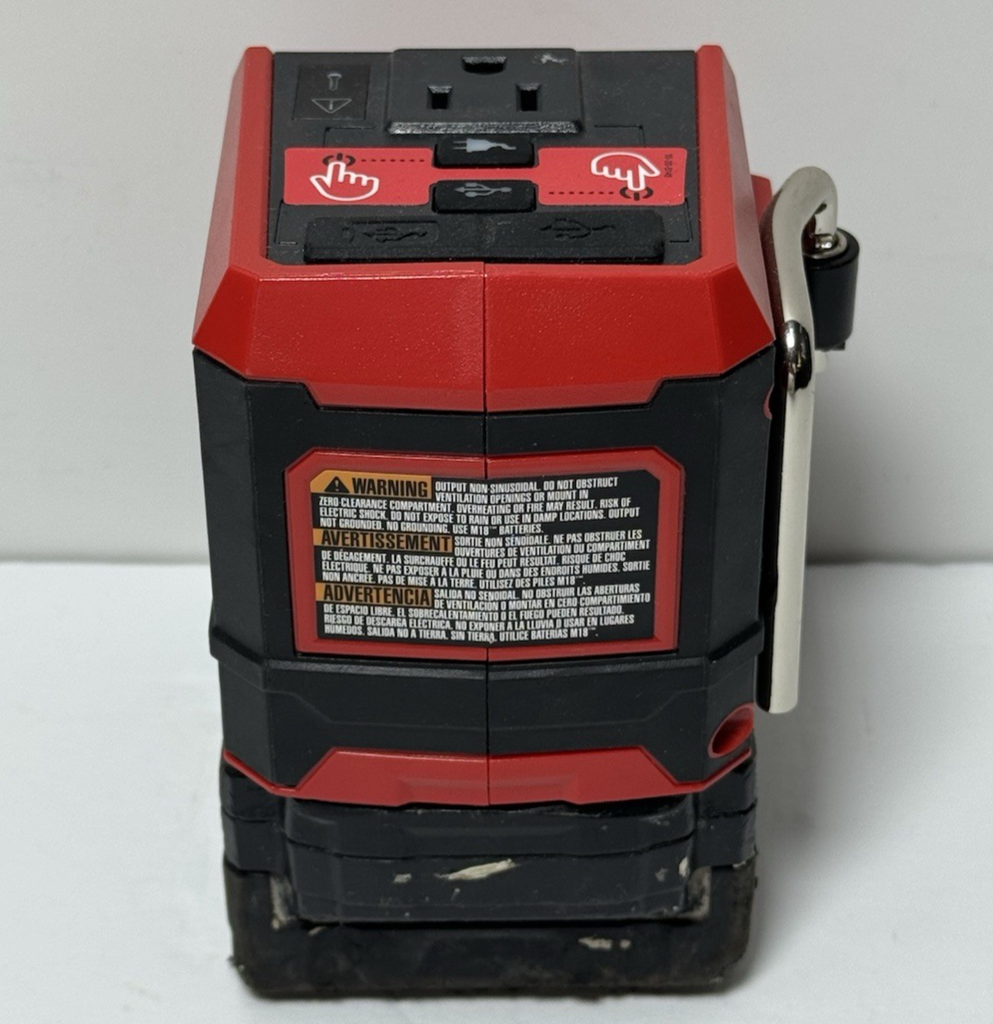Milwaukee 2846-20 M18 175W TOP-OFF Compact Inverter Power Supply w/ 5ah Battery #2