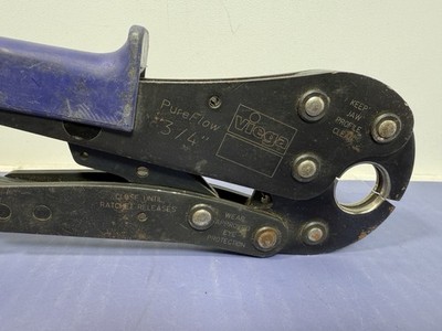 Viega PureFlow 3/4" PEX Crimper – German Made – Plumbing Tool - Good Preowned #4