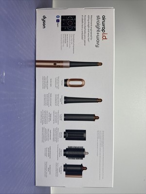 Dyson Airwrap i.d Multi-Styler for Straight+Wavy Amber Silk -New Sealed #1