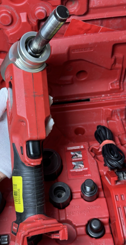 Milwaukee M18 Brushless Force Logic 6 Ton Knockout Tool Kit, 1/2"- 2" - 2677-21 #7