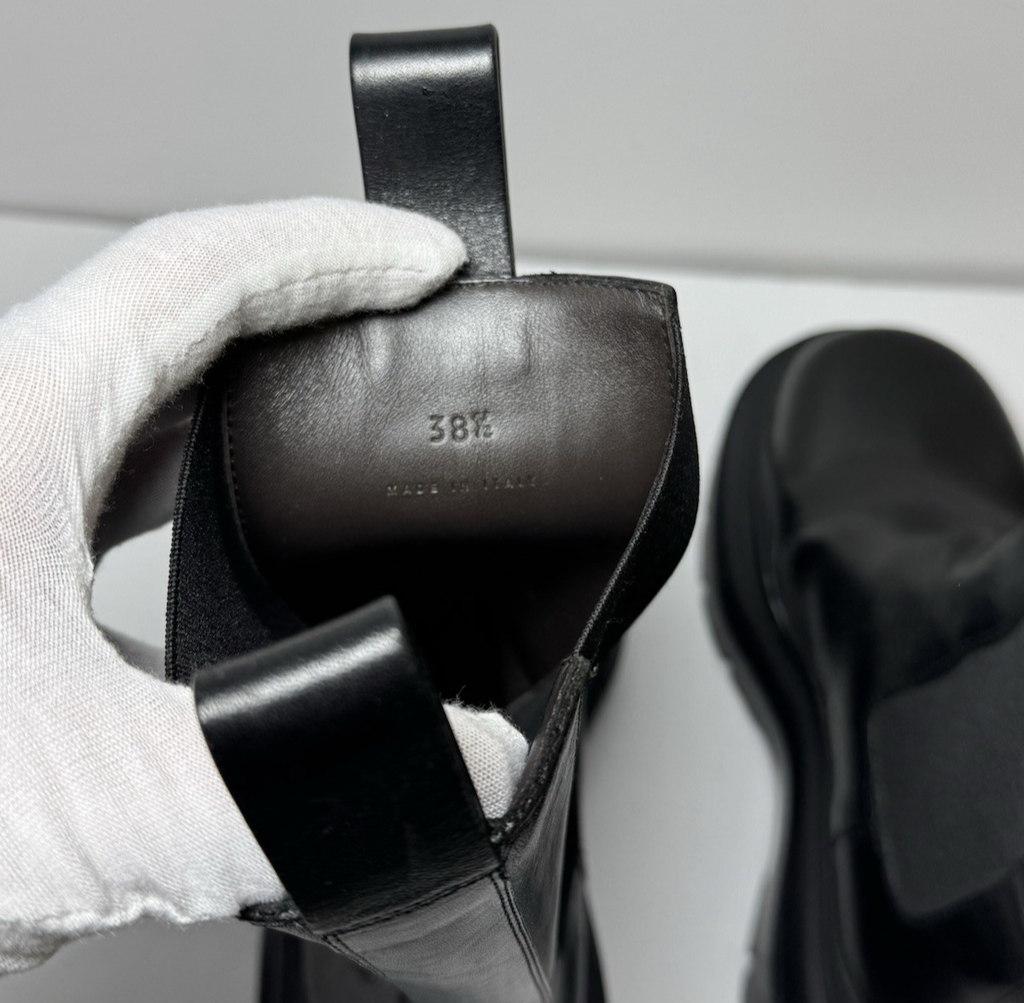 Bottega Veneta  Men's Tall Platform Chelsea Boots 38.5 #5