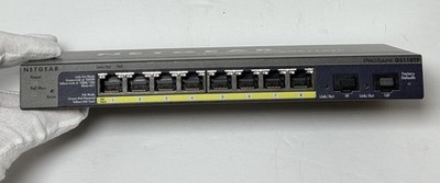 NETGEAR ProSafe GS110TP 8 Ports Wall-Mountable Gigabit Ethernet Switch w/adapter #3