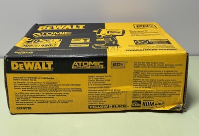 DeWalt 20V Brushless 3/8" Compact Impact Wrench Hog Ring Anvil DCF923B #4