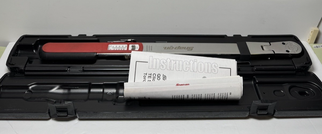 Snap-On 1/2in Drive TQ Flex-Head 40-250 Ft-lb Torque Wrench Red (TQFR250E) #5