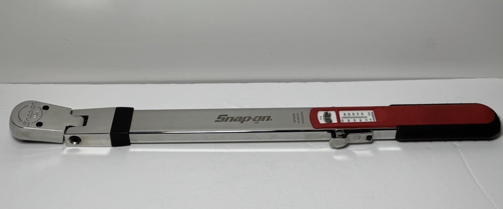 Snap-On 1/2in Drive TQ Flex-Head 40-250 Ft-lb Torque Wrench Red (TQFR250E) #6