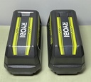 Set of 2 Ryobi OP40605VNM 40V Lithium-Ion 6.0 Ah High Capacity Battery-Open Box price
