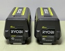 Set of 2 Ryobi OP40605VNM 40V Lithium-Ion 6.0 Ah High Capacity Battery-Open Box cost