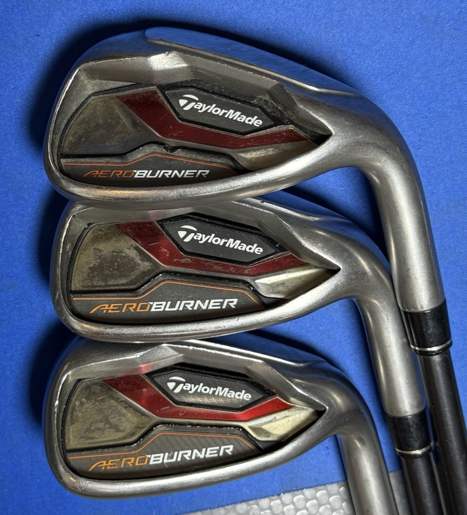 TaylorMade AeroBurner 3 Wedge Set - S, A, P - Right Handed - REAX 60 R Flex #5