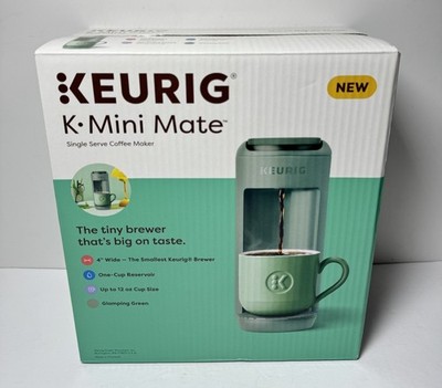 Keurig K-Mini Mate Single-Serve K-Cup Pod Coffee Maker Glamping Green-New #1