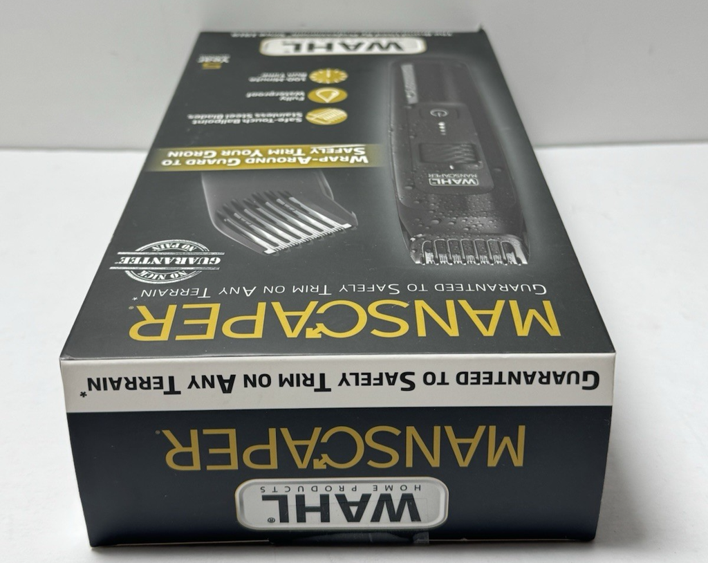 Manscaper Rechargeable Waterproof Body Hair  Wahl 5618-100 Groomer for Men-New #2
