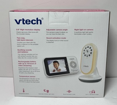 New VTech 2.8" Fixed Position Video Baby Monitor VM3258 #3