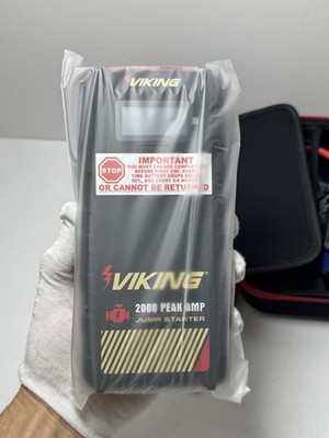 VIKING 2000 Peak Amp Lithium-Ion Jump Starter and Power Bank - Open Box #2