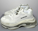 Balenciaga Triple S Clear Sole Light Beige 541624-W2GA1-9100 Men's US 9 SZ buy