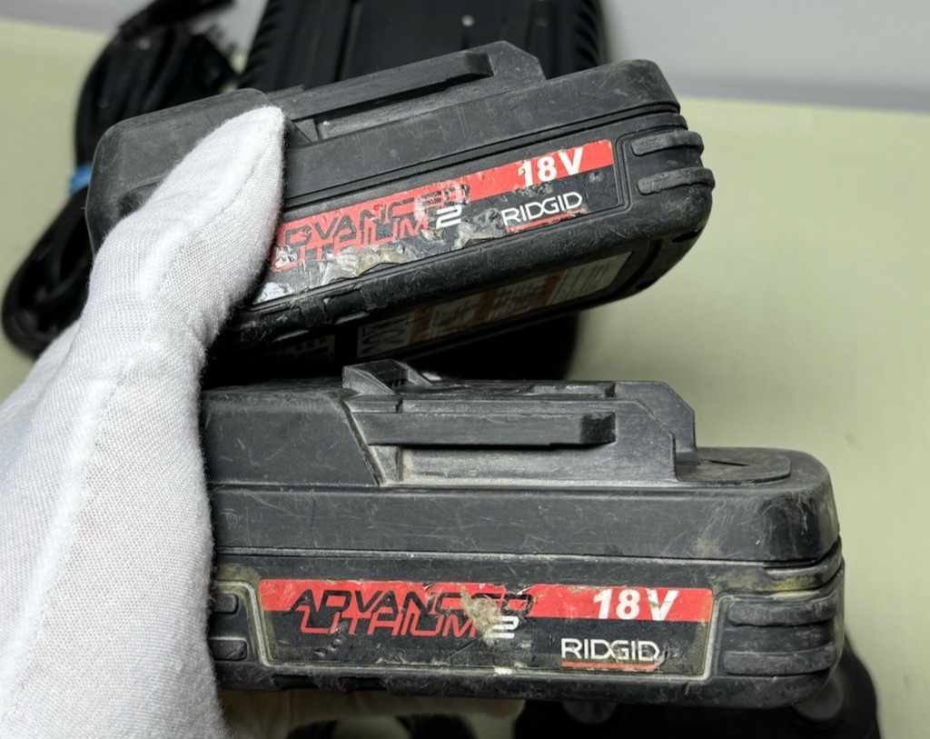 RIDGID RP 350 PRESS TOOL KIT W/ Batts&Charger  1/2" - 2" PROPRESS JAWS - Tested #7