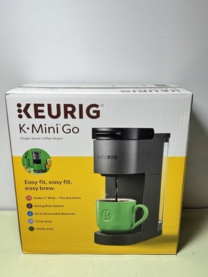 Keurig K-Mini Go Single-Serve K-Cup Pod Coffee Maker (Totally Gray) #1