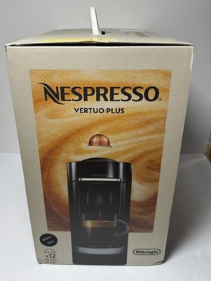 Nespresso Vertuo Plus Coffee & Espresso Single-Serve Machine, 120V Black Matt #1