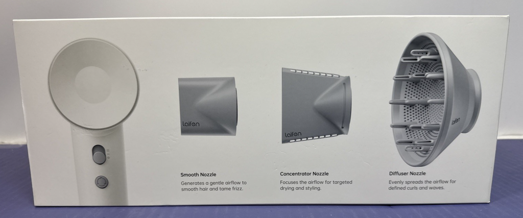 Laifen 1HD12-G-US-WH-006 SWIFT SE Hair Dryer (3 nozzles) - White #3