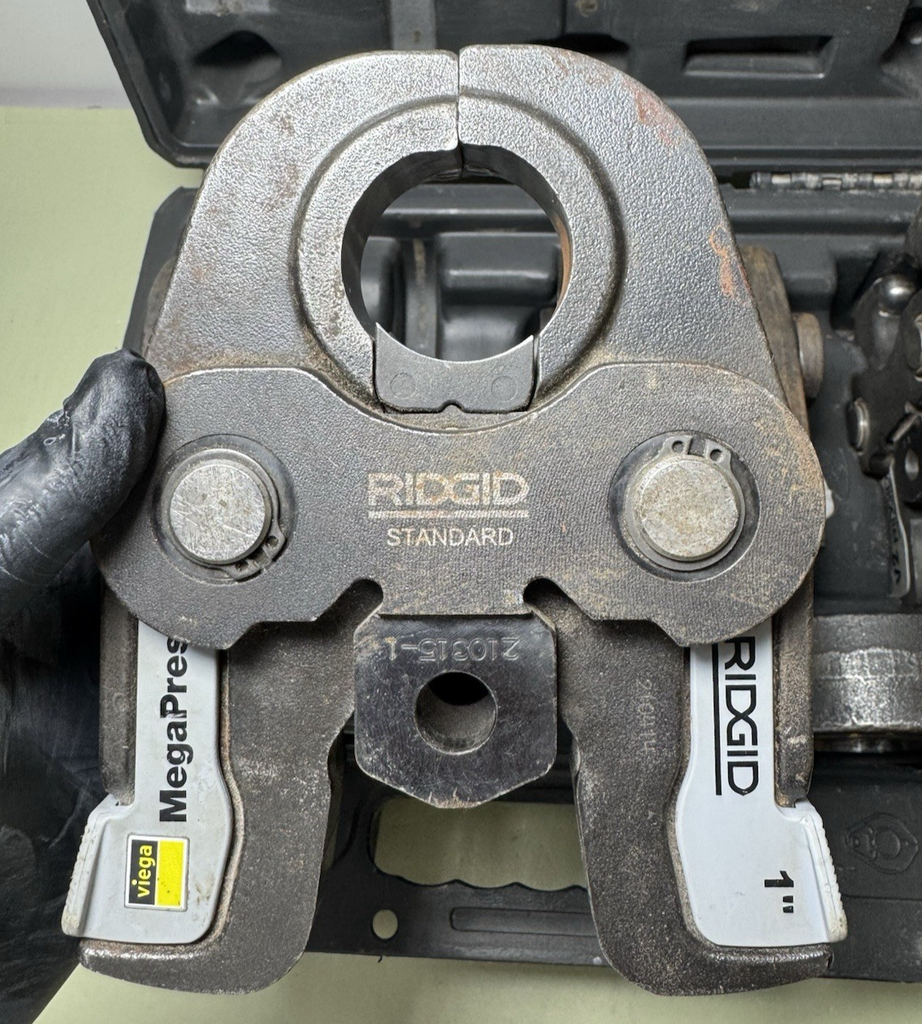 RIDGID 48553 MegaPress Jaws & Rings Kit, 1/2" to 2"-Complete Bundle #2