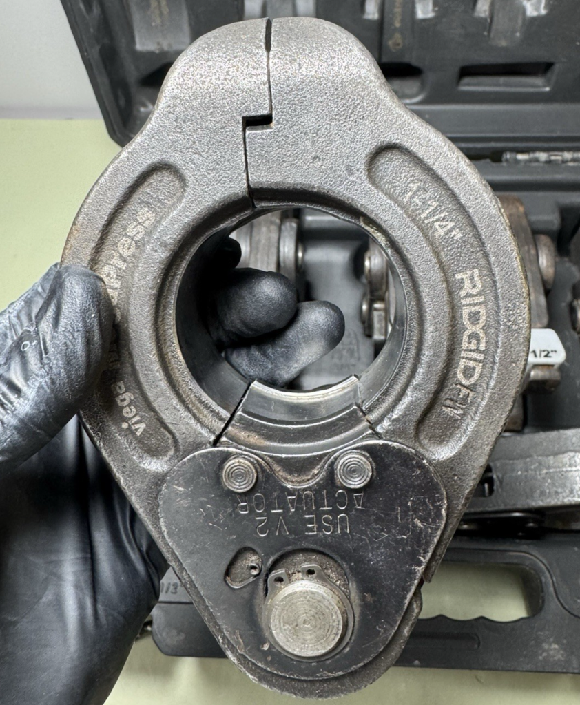 RIDGID 48553 MegaPress Jaws & Rings Kit, 1/2" to 2"-Complete Bundle #11