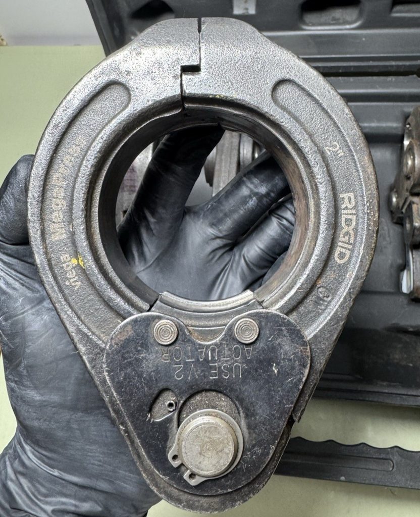 RIDGID 48553 MegaPress Jaws & Rings Kit, 1/2" to 2"-Complete Bundle #14