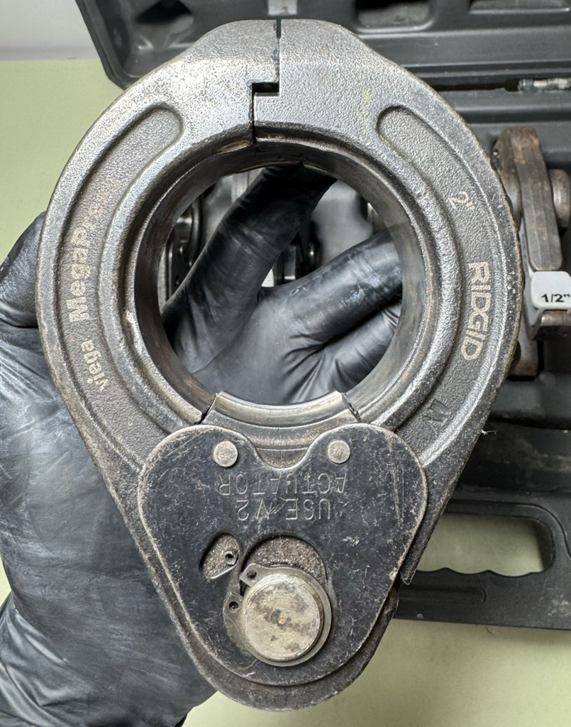 RIDGID 48553 MegaPress Jaws & Rings Kit, 1/2" to 2"-Complete Bundle #15