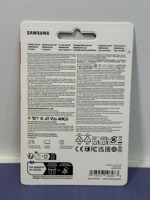 Nintendo Switch 2 Micro SD Express Card 256GB MARIO Edition Samsung New Sealed #1