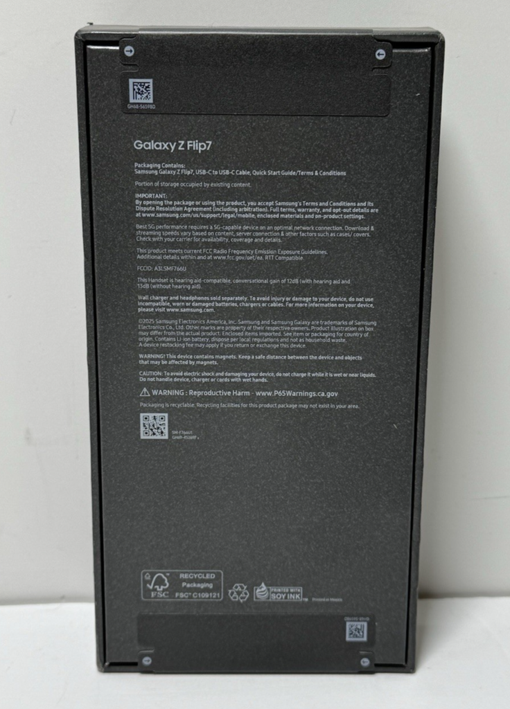 Samsung Galaxy Z Flip 7 SM-F766U1 512GB Blue Factory Unlocked #2