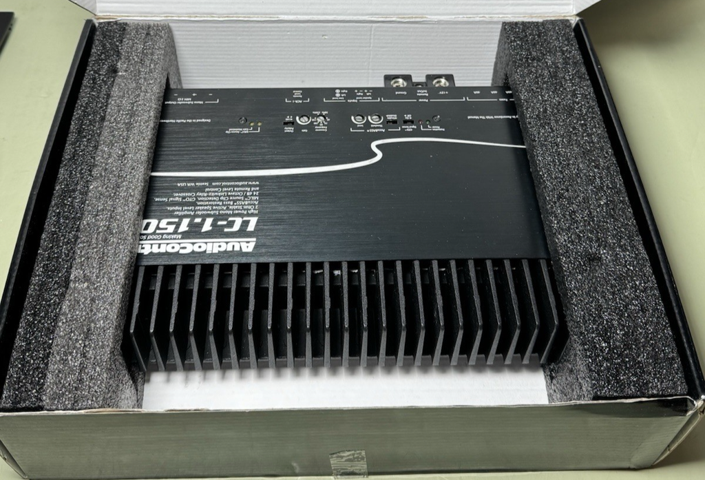 AudioControl LC-1.1500 1500 Watt RMS Monoblock Car Stereo Sub Amplifier Accubase #3