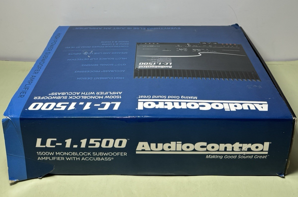AudioControl LC-1.1500 1500 Watt RMS Monoblock Car Stereo Sub Amplifier Accubase #4