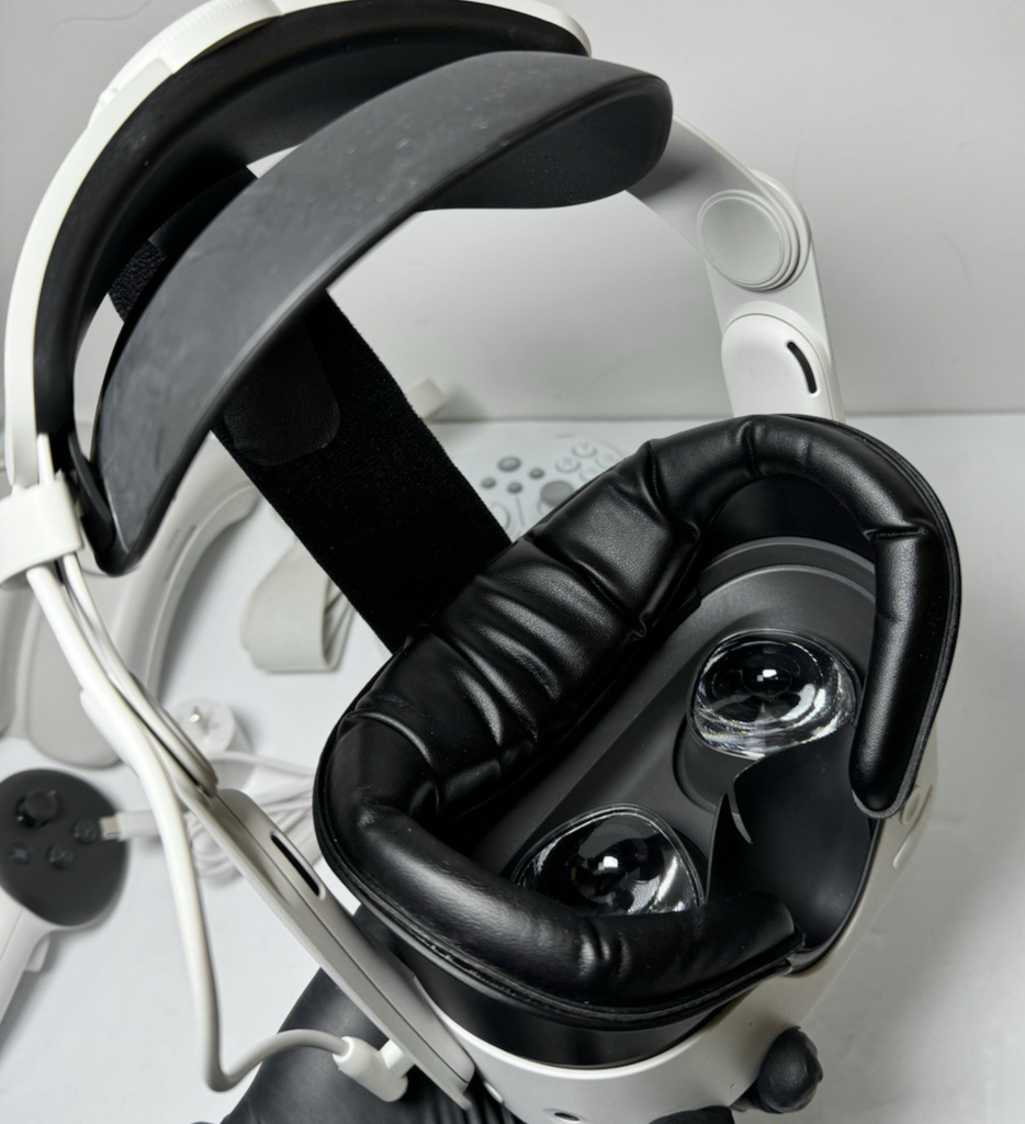 Meta Quest 3S 256GB VR Headset Bundle | Controllers | Elite Strap | Battery Dock #8