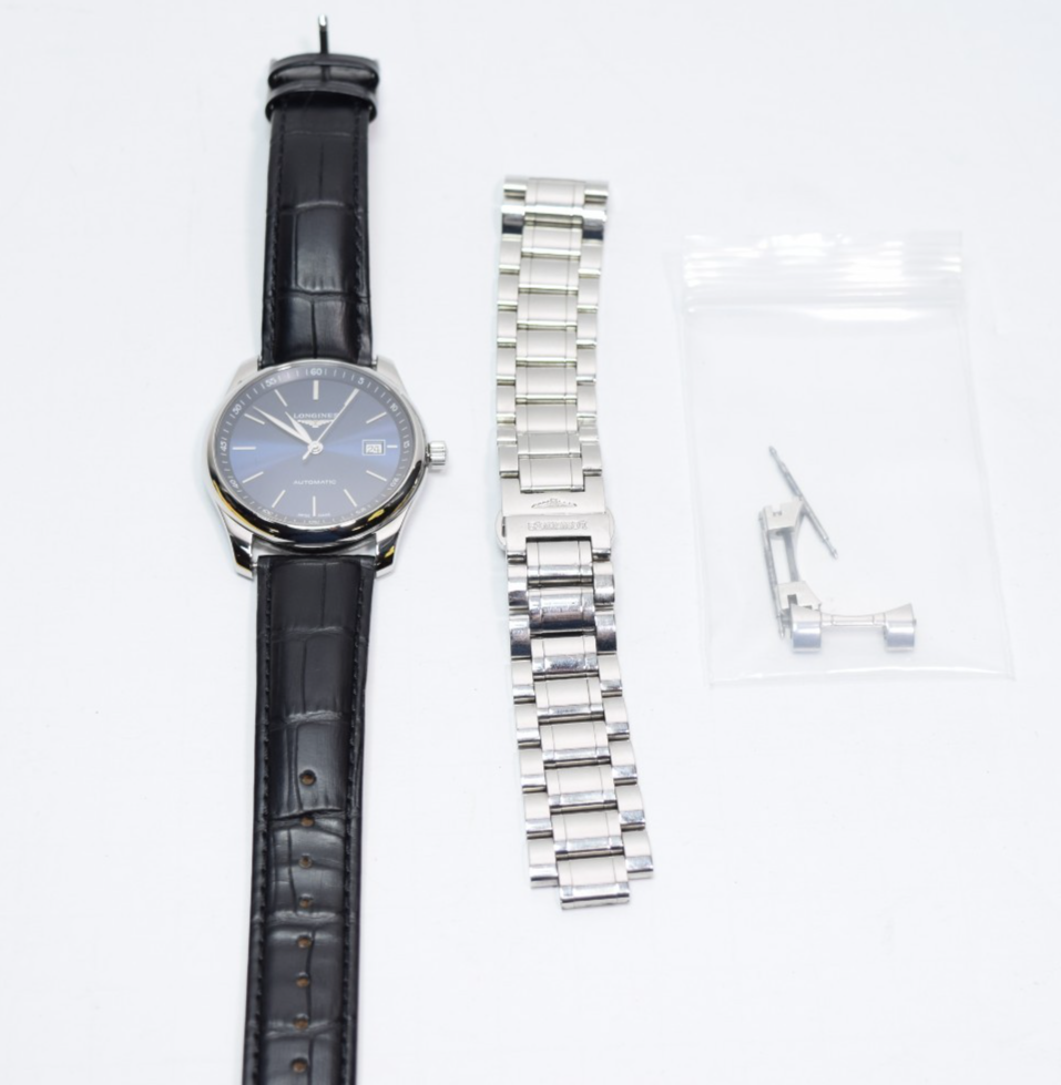 Longines Master Collection Automatic 40mm Blue Dial L2.793.4.92.0 + Bracelet #11