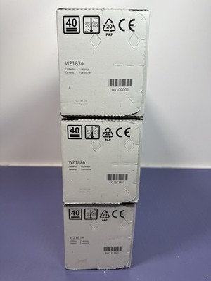 218A Cyan/Magenta/Yellow Standard Yield Toner Set - 3 Pack - Brand New - 07/25 #3