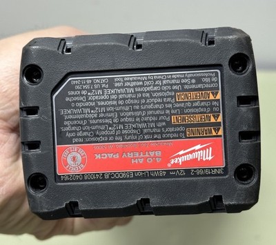 Milwaukee 3049-20 M12 FUEL 12V 3/8" Sub Impact Wrench w/4.0 Ah batt+charger #3