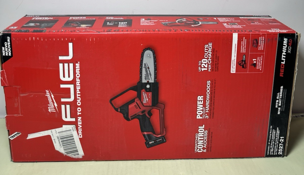 Milwaukee 2527-21 M12 FUEL Brushless HATCHET Cordless 6" Pruning Chainsaw Kit #1