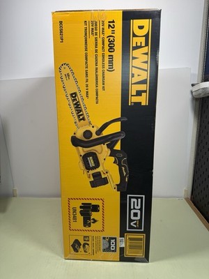 DeWalt 20V MAX* DCCS621P1 12 in. 20 V Battery Chainsaw Kit Battery & Charger #2