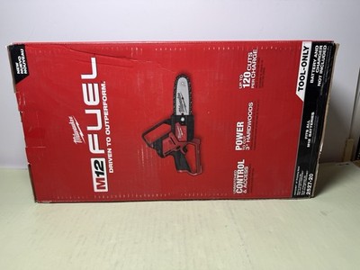 New Milwaukee 2527-20 M12 FUEL HATCHET 6 in Pruning Saw Brushless Bar & Chain #1