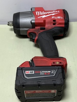 Milwaukee 2967-20 M18 FUEL 18V 1/2 in High Torque Impact Wrench W/ Batt&Charger #3