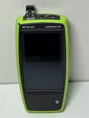 NETSCOUT LinkRunner G2 Network Tester LR-G2 – Tested, Reset, w/ Test Accessory #1