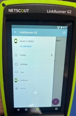 NETSCOUT LinkRunner G2 Network Tester LR-G2 – Tested, Reset, w/ Test Accessory #10